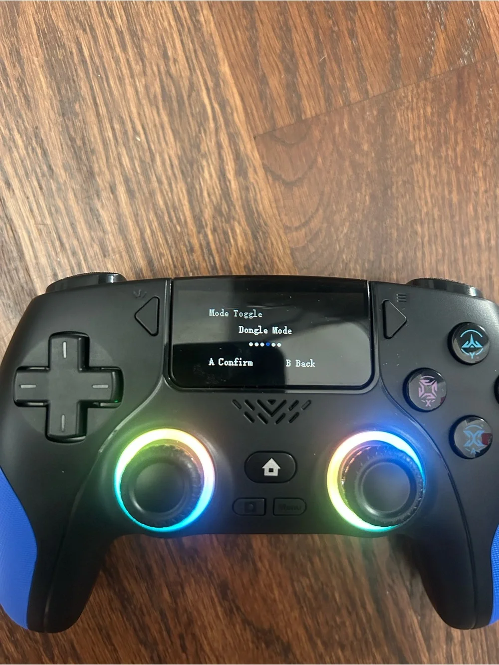 CM-620 Wireless Controller for PS4 Switch iOS Android RGB Bluetooth